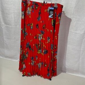 Vince Camuto Floral MIDI Skirt